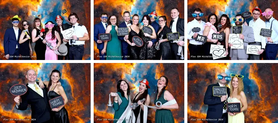 Reportážní focení akcí – ukázky fotografií z plesů a akcí